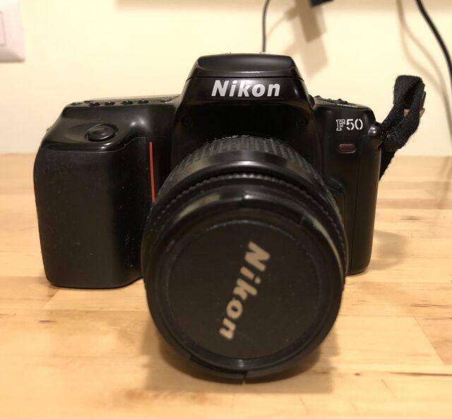Nikon f50 reflex fotocamera analogica + obiettivo 35-80mm Nikon f50 reflex fotocamera analogica + obiettivo 35-80mm
