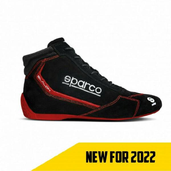 Stivali racing sparco slalom nero/rosso (taglia 40)