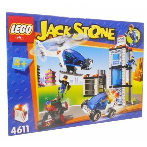 Lego jack stone 4611 stazione di polizia