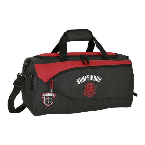 Borsa da palestra harry potter witchcraft nero rosso granato Borsa da palestra harry potter witchcraft nero rosso granato