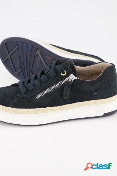 Sneakers jana con effetto pelle scamosciata, dettagli al laser e larghezza h, donna, blu, taglia: 40, altro, ulla popken Sneakers jana con effetto pelle scamosciata, dettagli al laser e larghezza h, donna, blu, taglia: 40, altro, ulla popken
