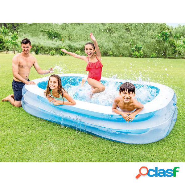 Intex piscina per famiglia swim center 262x175x56 cm