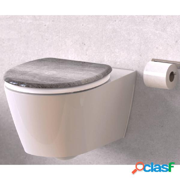 Schütte tavoletta wc con chiusura rallentata industrial grey Schütte tavoletta wc con chiusura rallentata industrial grey