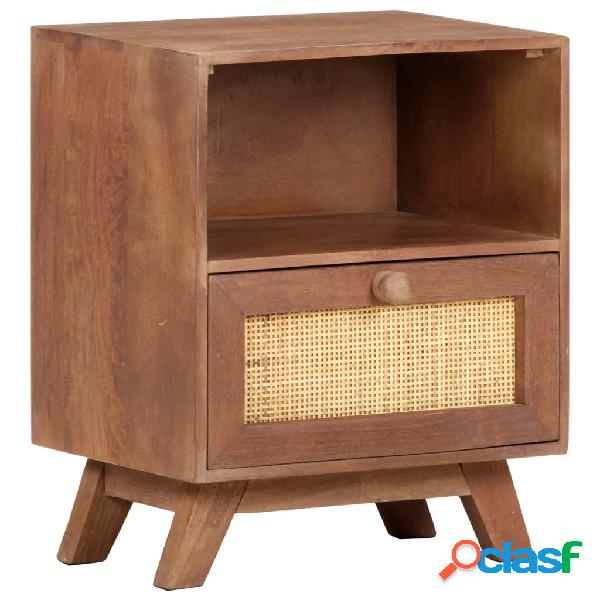 Vidaxl comodino 40x30x50 cm in legno massello di mango Vidaxl comodino 40x30x50 cm in legno massello di mango