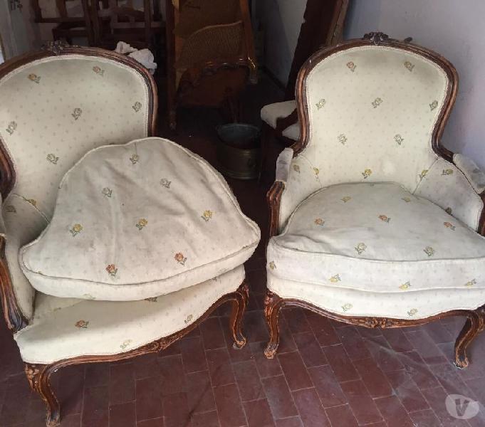 Coppia poltroncine antiche epoca 1800 milano Coppia poltroncine antiche epoca 1800 milano