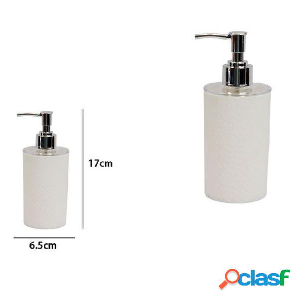 DISPENSER SAPONE LIQUIDO BAGNO PER LAVANDINO BIANCO ACCESSORI ARREDO BAGNO 79777