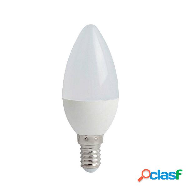 Lampadina led 6watt a candela attacco e14 6500k 3000k 4000k basso consumo c3603