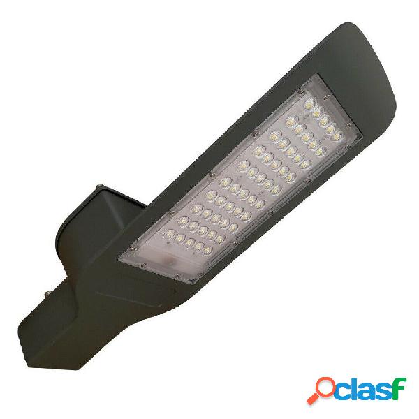 LAMPIONE STRADALE FARO A LED 60W 50 LED LUCE BIANCA 6500K ALIMENTAZIONE 220V