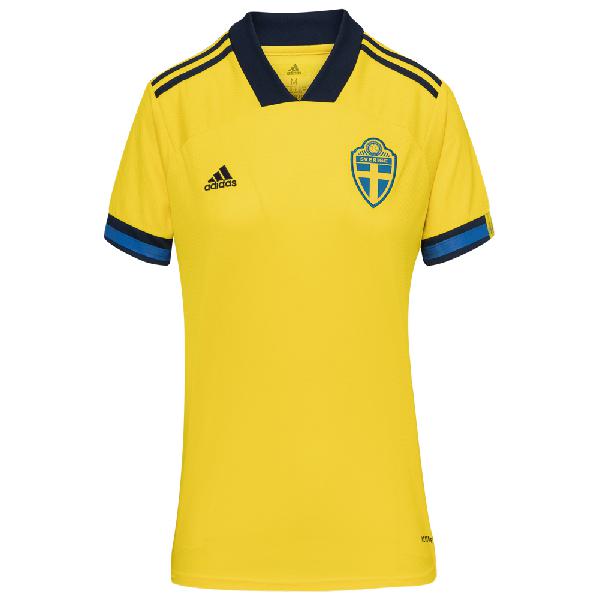 Svezia adidas donna maglia per il gioco in casa fh7614