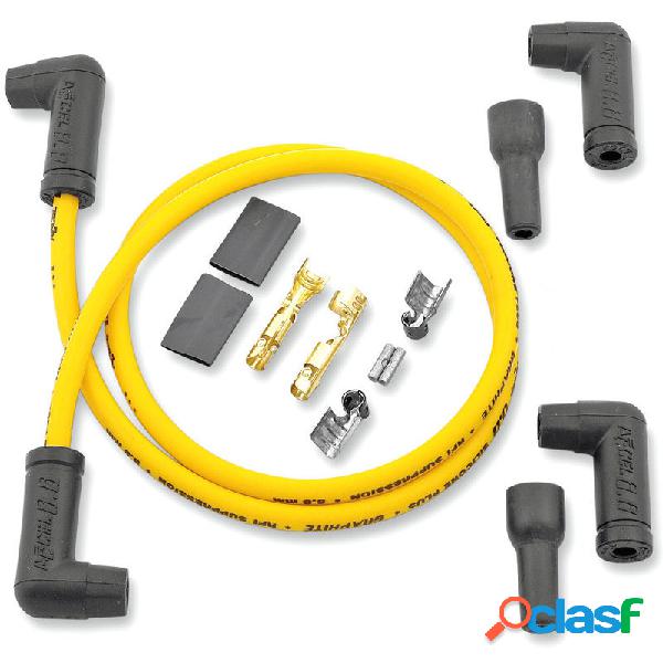 Kit completo cavi candela per harley-davidson accel 90° giallo Kit completo cavi candela per harley-davidson accel 90° giallo