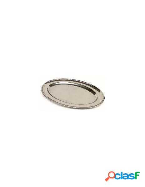Abert - abert piatto portata ovale easy in acciaio inox 40x27 cm Abert - abert piatto portata ovale easy in acciaio inox 40x27 cm