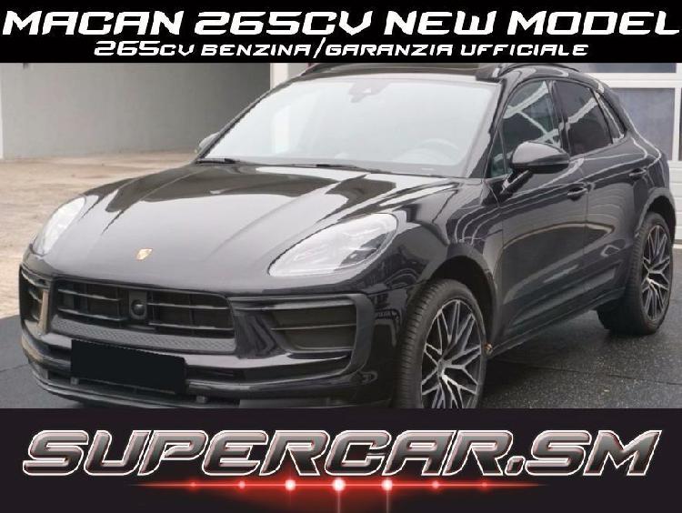 PORSCHE Macan 265 CV PANORAMA 21" SEDILI SPORTIVI TELECAMERA