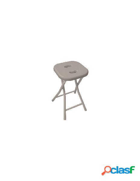 Sgabello bagno gedy c076 52 pieghevole tortora - gedy Sgabello bagno gedy c076 52 pieghevole tortora - gedy
