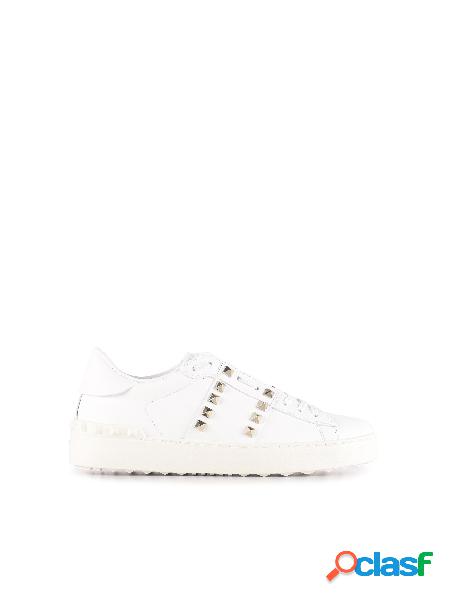 Sneakers rockstud untitled in pelle bianca Sneakers rockstud untitled in pelle bianca