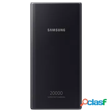 Power Bank Samsung 20000mAh EB-P5300XJEGEU - 25W - Grigio Scuro