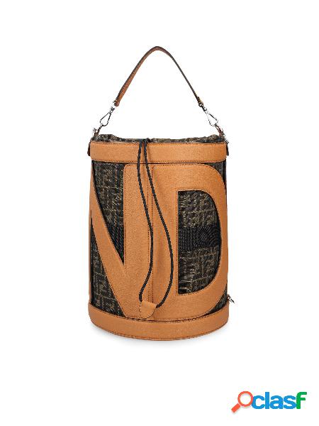 Borsa Bucket In Pelle