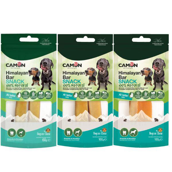Camon snack barrette al latte himalaya Camon snack barrette al latte himalaya