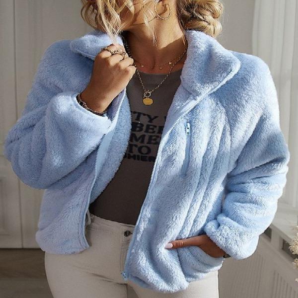 CARDIGAN MORBIDO SEWSER azzurro