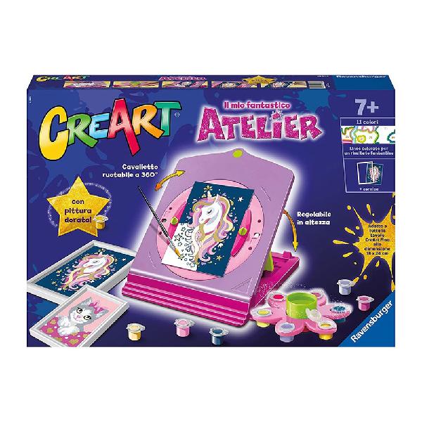 Gioco Creativo CreArt Atelier Unicorn - Ravensburger