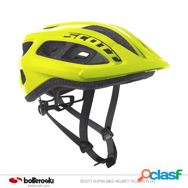 Casco da bici Scott Supra (Colore: yellow fluorescent, Taglia: UNI)