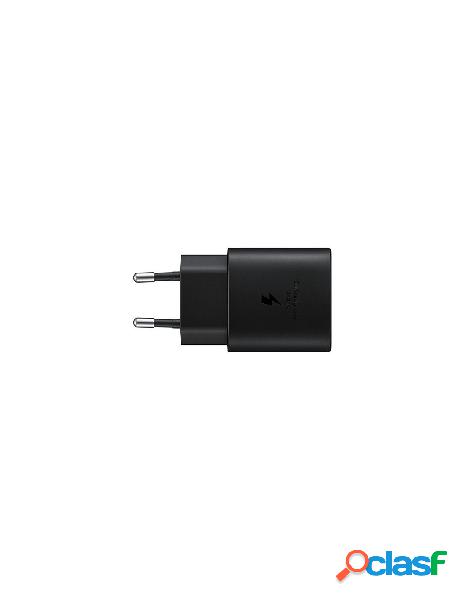 Caricabatterie samsung ep ta800nbegeu super fast charging 25w black bl - samsung