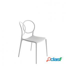 Driade srl sedia sissi bianco riciclato Driade srl sedia sissi bianco riciclato