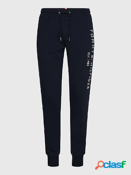 Tommy hilfiger joggers con lacci e logo blu Tommy hilfiger joggers con lacci e logo blu