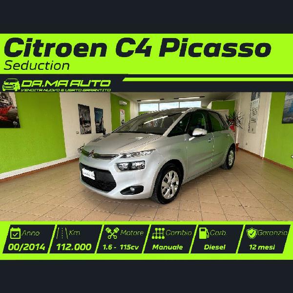 Citroen c4 picasso 1.6 e-hdi 115cv seduction km 112.000