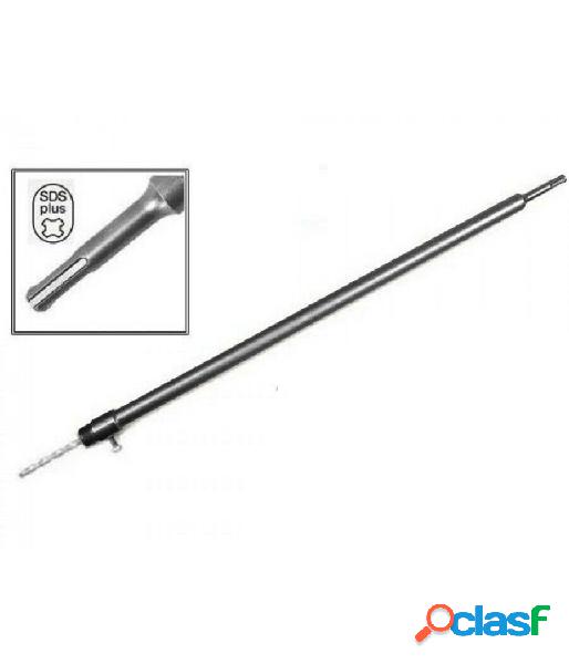 Trade shop - asta in acciaio per fresa a tazza carotatrice con attacco sds max o sds plus cm -sds plus 60 cm - Trade shop - asta in acciaio per fresa a tazza carotatrice con attacco sds max o sds plus cm -sds plus 60 cm -
