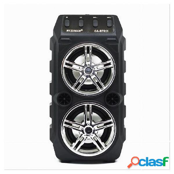 Trade shop - cassa bluetooth a batteria altoparlante speaker 40 watt portatile rgb ca-bt011