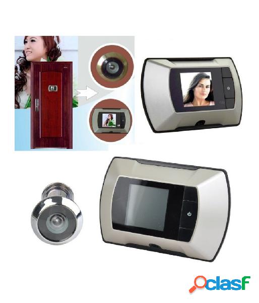 Trade shop - spioncino elettronico telecamera display digitale scatta foto colori lcd 2,4" Trade shop - spioncino elettronico telecamera display digitale scatta foto colori lcd 2,4"
