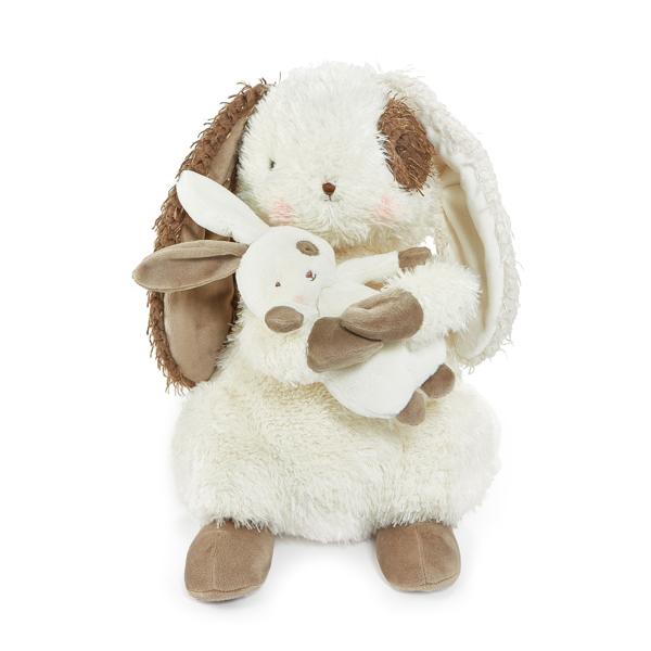 Peluche big hare little hare 43 cm - Toys Center