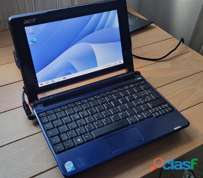 Mini PC Tablet Acer Aspire One ZG5 con tastiera Windows 10 Ultimate 1